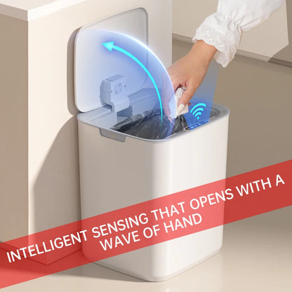 Cestino intelligente con Sensore di Movimento, Ricaricabile, Capacita 22L