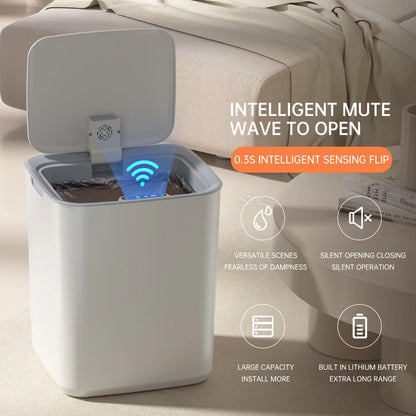 Cestino intelligente con Sensore di Movimento, Ricaricabile, Capacita 22L