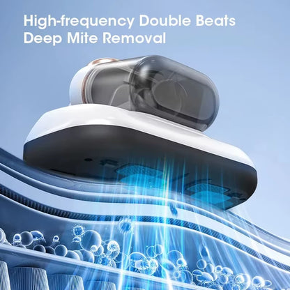 Small Handheld Wired High Frequency Strong Suction Vacuum Cleaner Dust Mite Removal for Bed